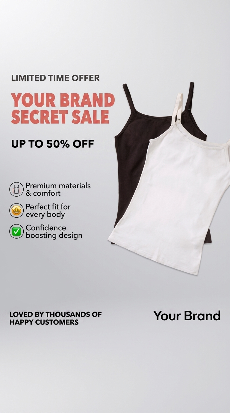 Apparel ad creative